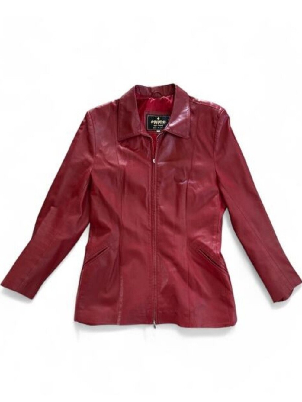 Vintage Italian Leather Jacket - Picture 8 of 9